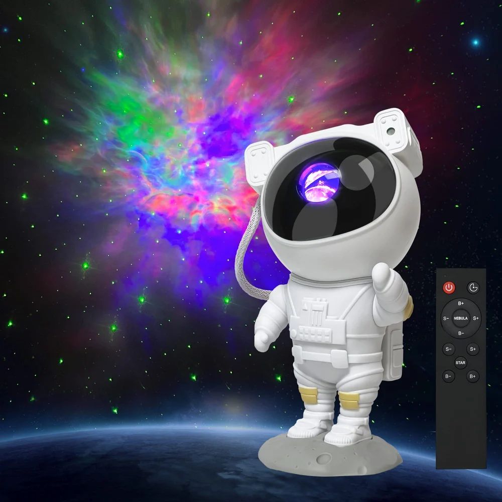 Astronaut Galaxy Light Projector Lamp