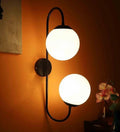 Glass Genree 0016n Wall Light, White, Home